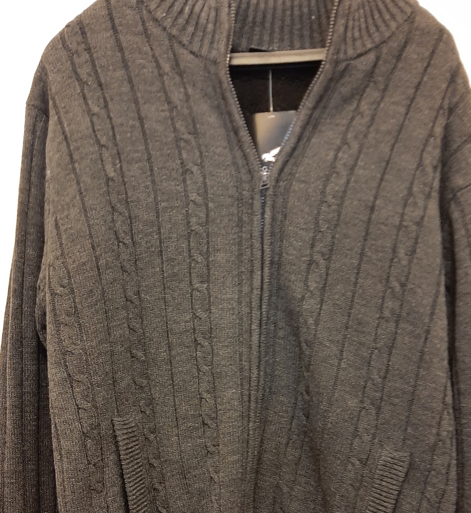 Pegasus thick zip up Jumper XL men grey